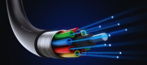 fiber optic cable for internet