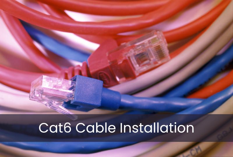 Cat6 Cable Installation